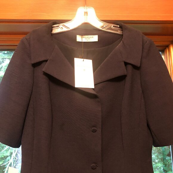 NWT MM LaFleur Navy Candice Dress - Picture 7 of 7